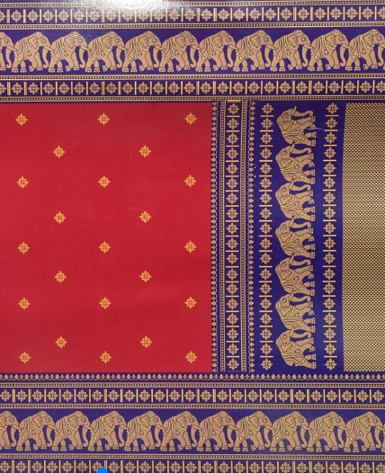 Ramappa Saree Red

